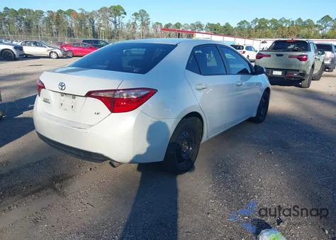 2017 Toyota Corolla Le из США, поврежденный, VIN 5YFBURHEXHP599315